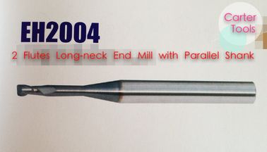 2 Flöten Langhals Schaftfräser mit parallelem Schaft
