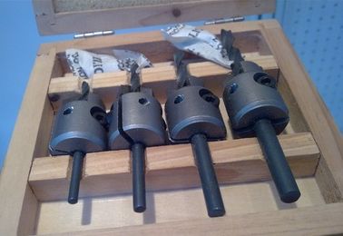 TC-004V Handwerkzeug-Teile 4PCS TCT-Karbid spitzte Senker-Bohrer für hölzerne Bohrung