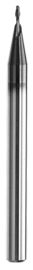 Zwei Flöte HRC60 Schneider der Mikroschaftfräser-Mikrogrößen-HRC55, 0.3mm bis 0.9mm